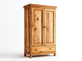 Armadio - Legno - 96 x 55 x 195 cm - Miele - Stile rustico